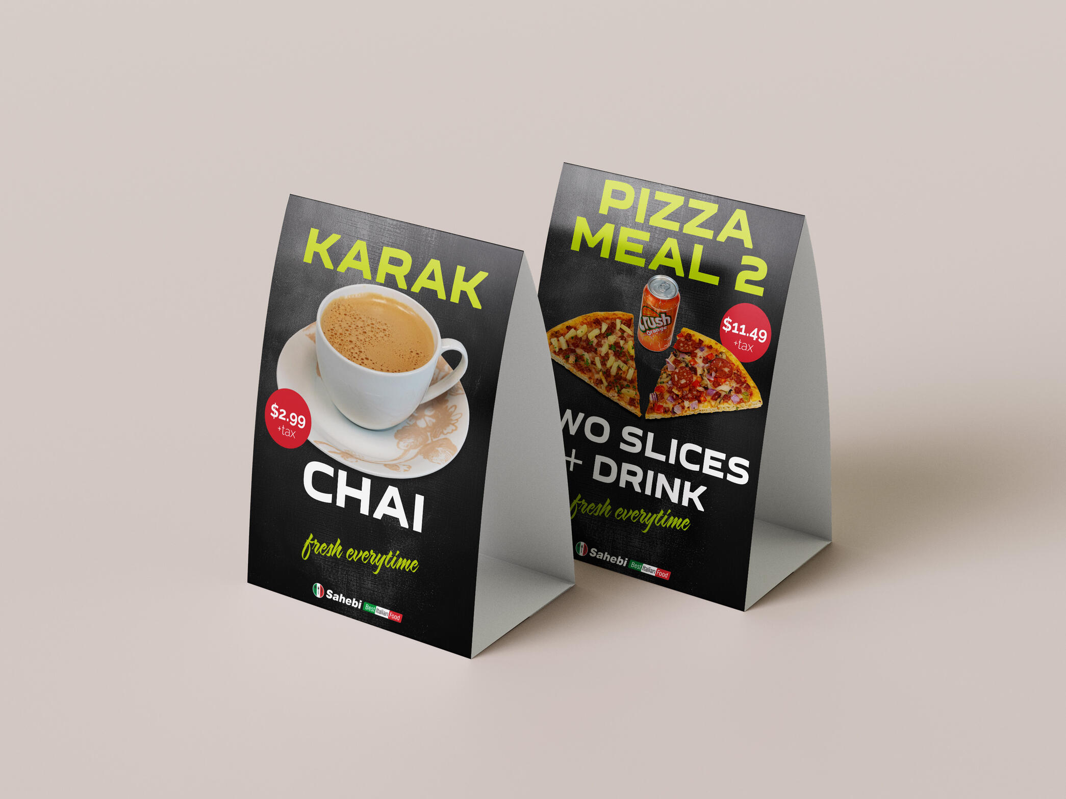 Restaurant Menus